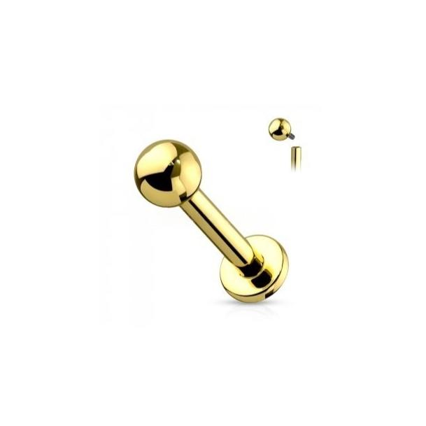 Labret Titanio F-136 (bola de 3mm)