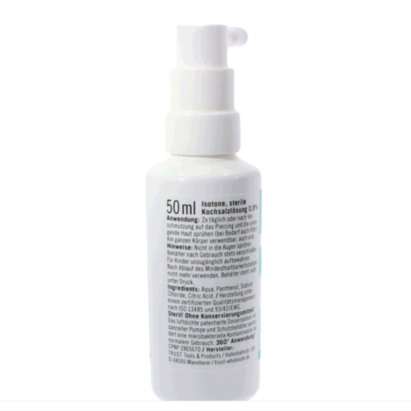 Cleany skin piercing spray - 50ml