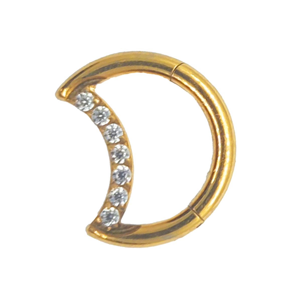 Daith Luna con Circonitas Cúbicas