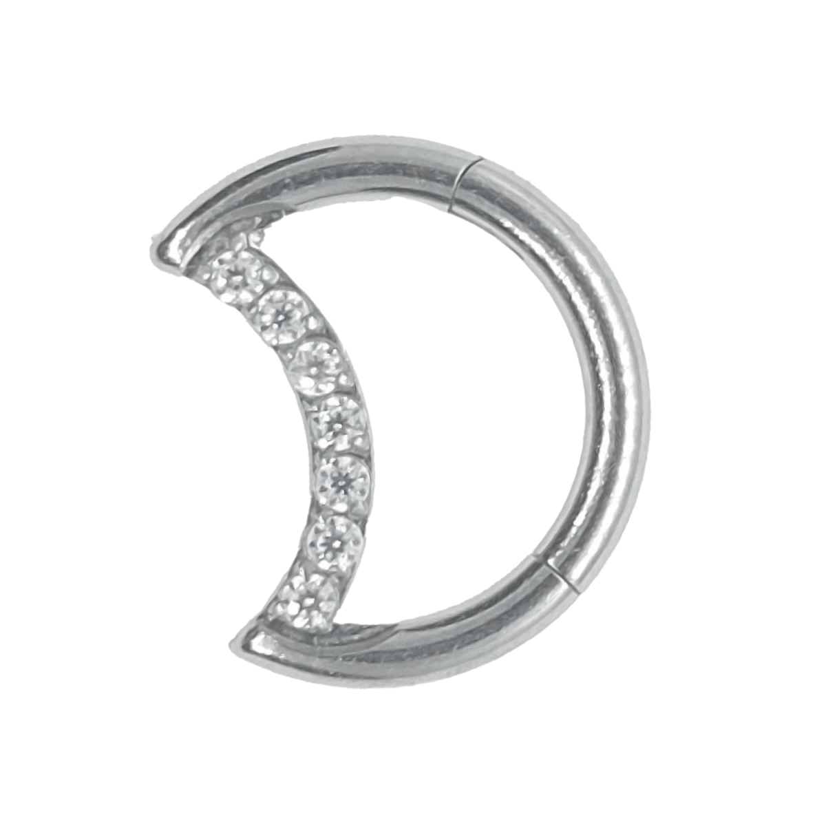 Daith Luna con Circonitas Cúbicas