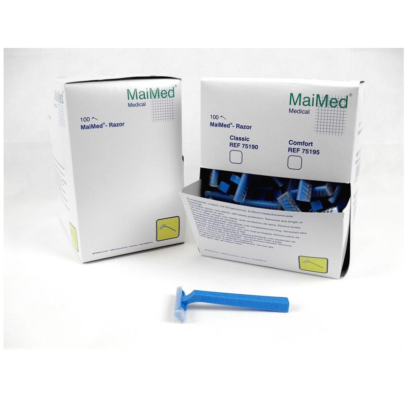 Cuchillas desechables doble hoja (caja 100 uds)