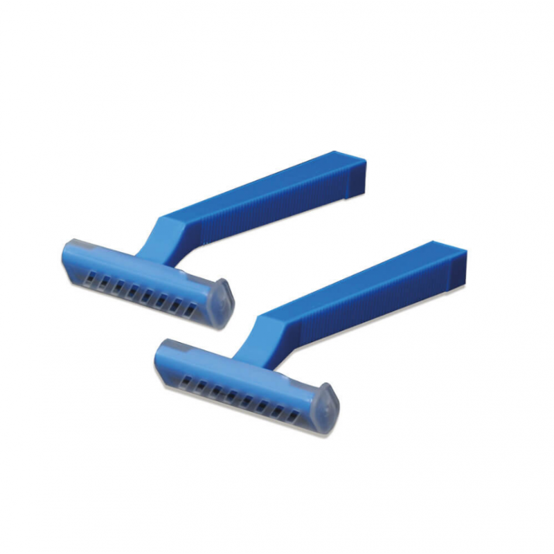 Cuchillas desechables doble hoja (caja 100 uds)