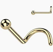 Nostril Titanio F-136