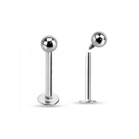 Labret Titanio F-136 (bola de 3mm)