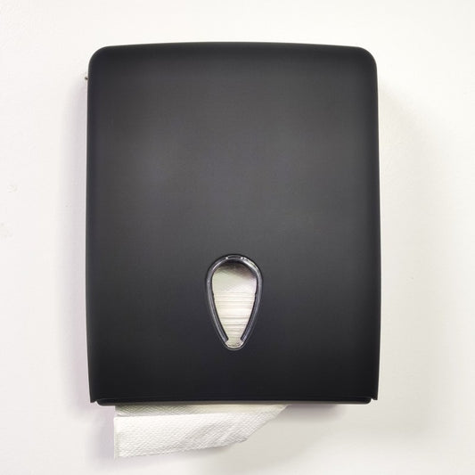 Dispensador toallitas negro