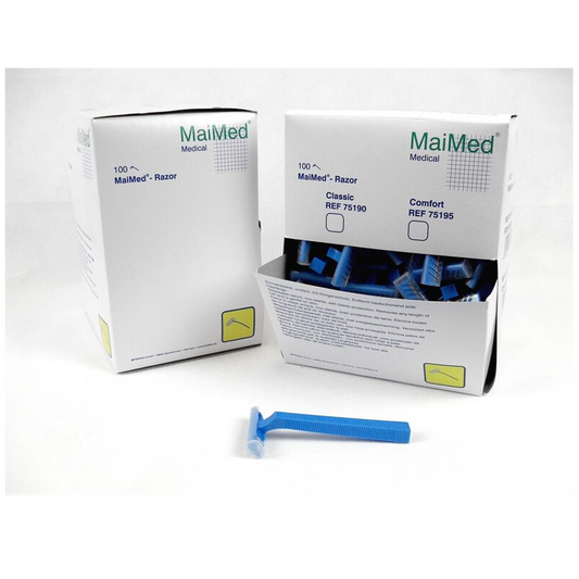 Cuchillas desechables doble hoja (caja 100 uds)